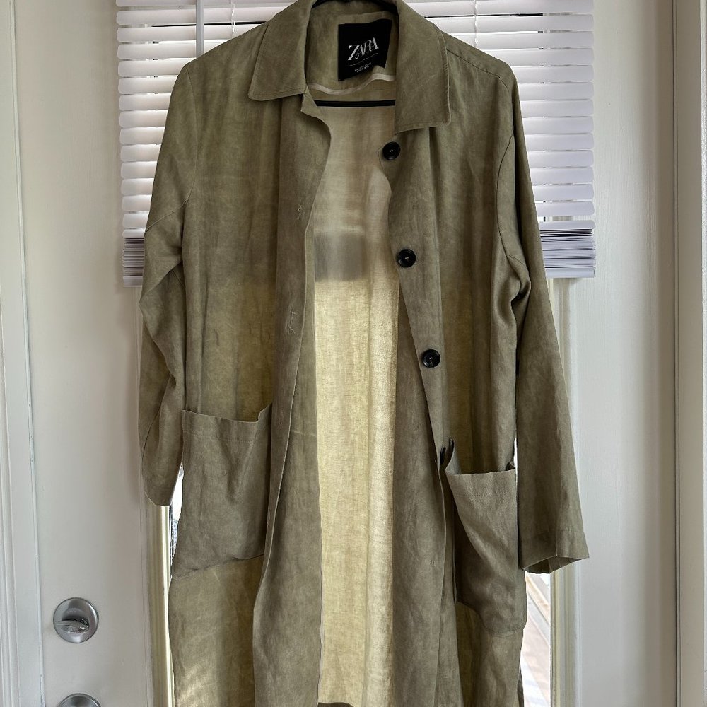 Zara Lightweight Trench Coat